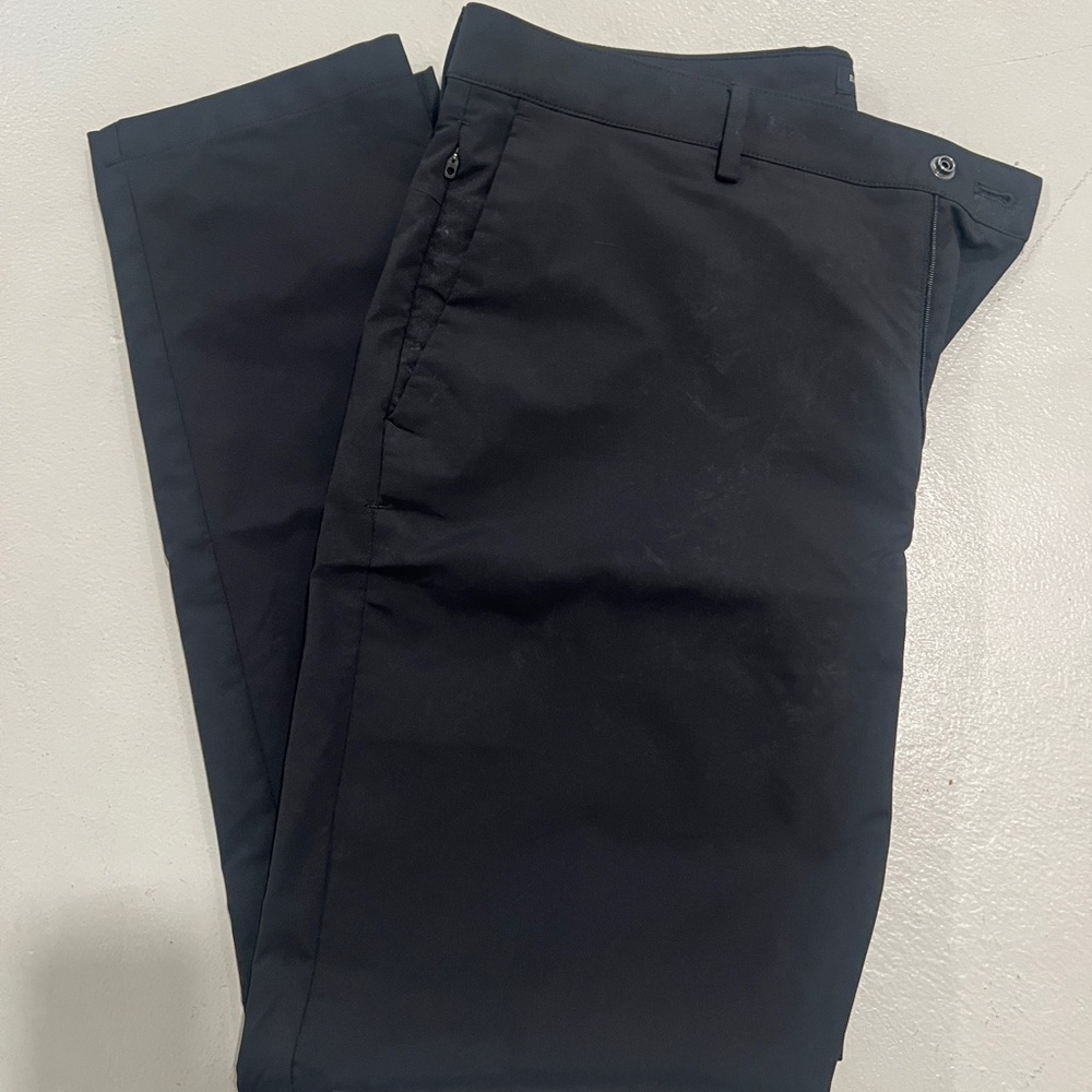 Men's Banana Republic Slim Fit Black Pants 36 x 32